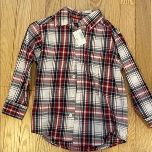 The children’s place button down shirt. NWT